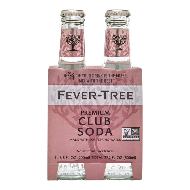 Fever-Tree Club Soda 4Pk bottle | Buy at Liquor Barn