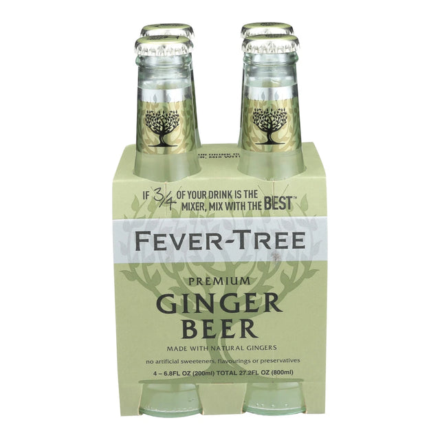Fever-Tree Premium Ginger Beer 4Pk bottle | Buy at Liquor Barn