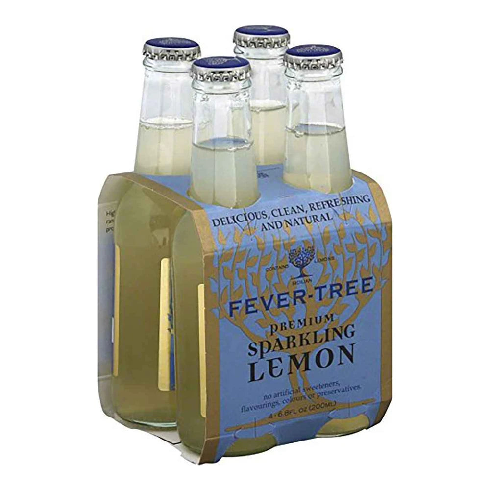 Fever-Tree Sparkling Lemon 4Pk bottle | Buy at Liquor Barn