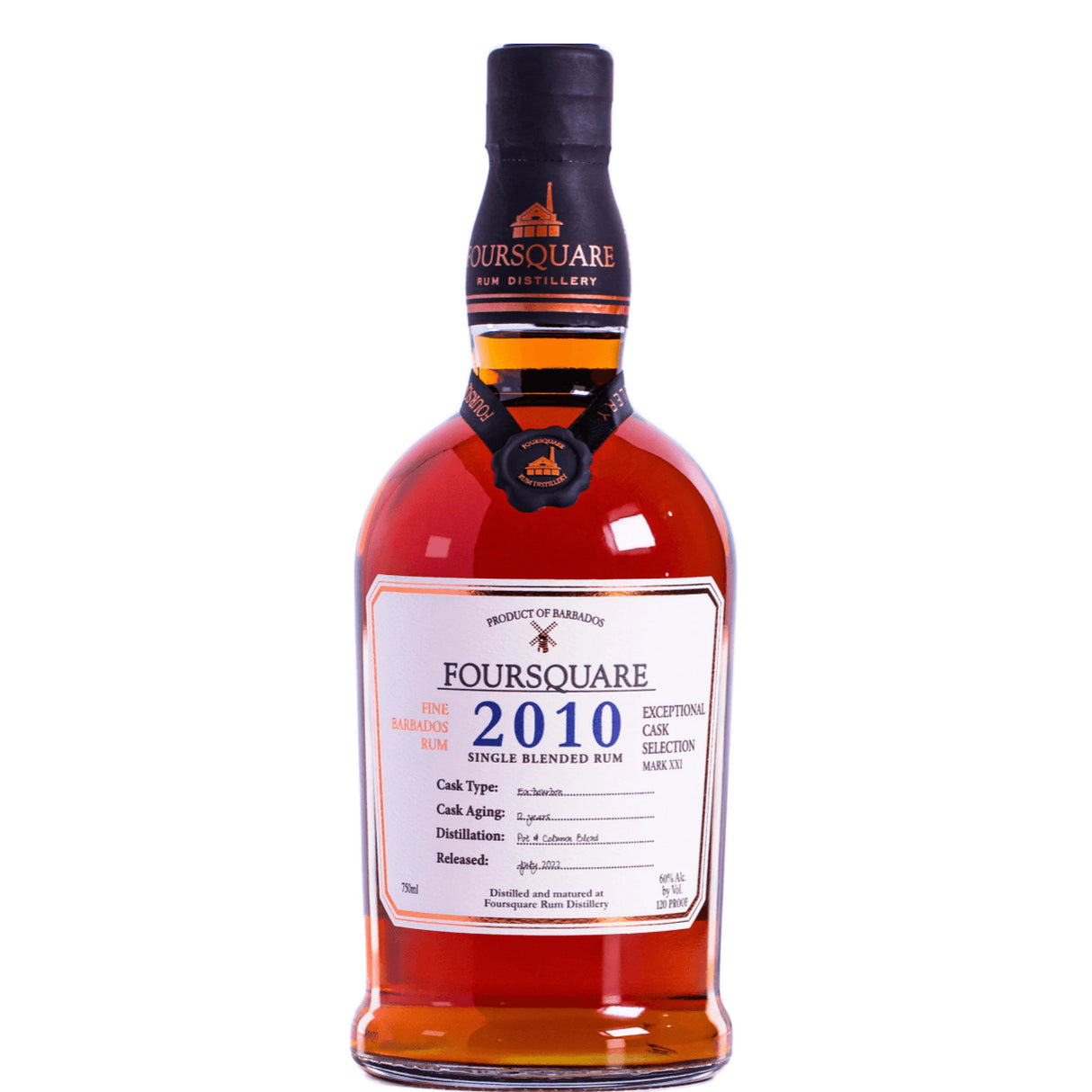Foursquare 2010 12 Year Rum Barrel Strength 750ML bottle | Buy at Liquor Barn