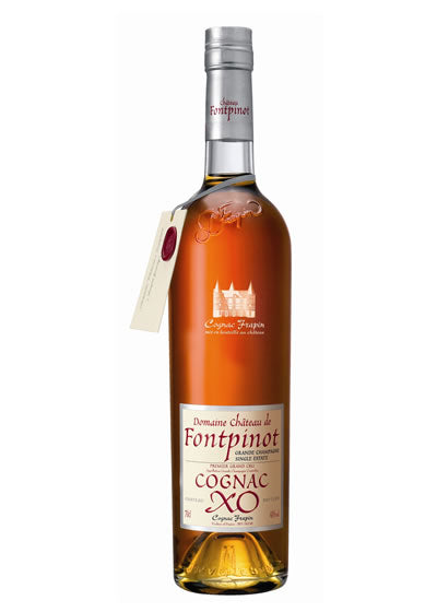 Frapin Fontpinot XO Leather Case 750ML | Grande Champagne – The