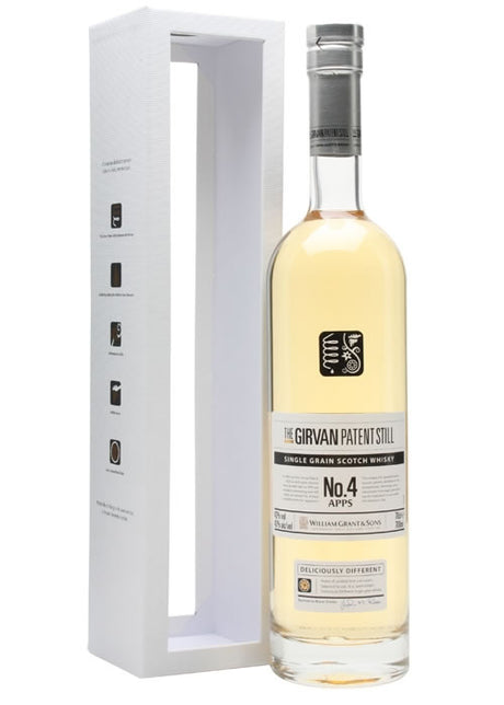 Girvan Patent Still No. 4 Apps Single Grain Whiskey 750ML - Single Malt Scotch | Shop Online at The Liquor Barn