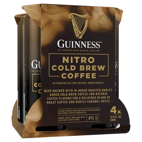 Guinness Nitro Cold Brew 4Pk Cans bottle | Buy at Liquor Barn