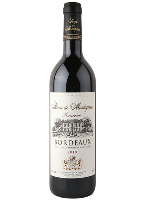 Henri de Montignac Reserve Bordeaux