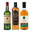 Irish Whiskey Trio: Jameson, Bushmills Black Bush and Green Spot