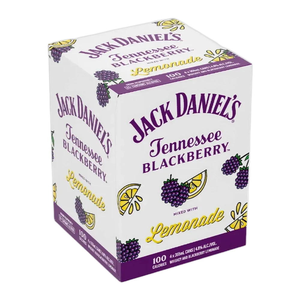 Jack Daniel's Blackberry & Lemonade 4PK bottle | Buy at Liquor Barn