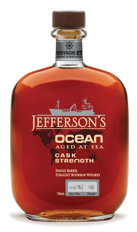 Jefferson's Ocean Aged at Sea Cask Strength Bourbon 750ML - Bourbon | Shop Online at The Liquor Barn