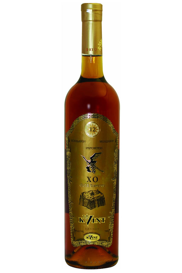 Kvint Black Stork XO Brandy 750ML | Award-Winning Moldovan – The
