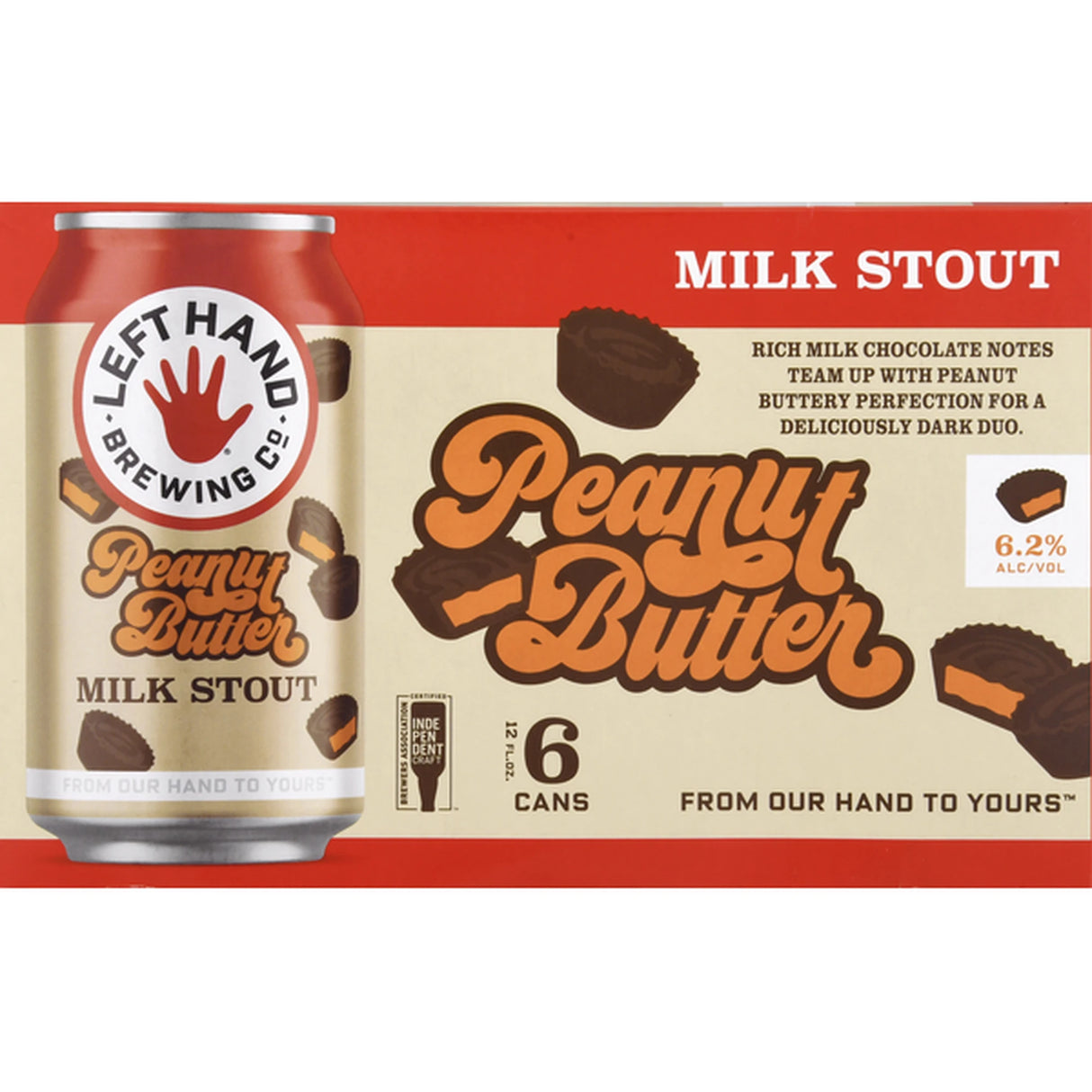 Left Hand Peanut Butter 6Pk bottle | Buy at Liquor Barn