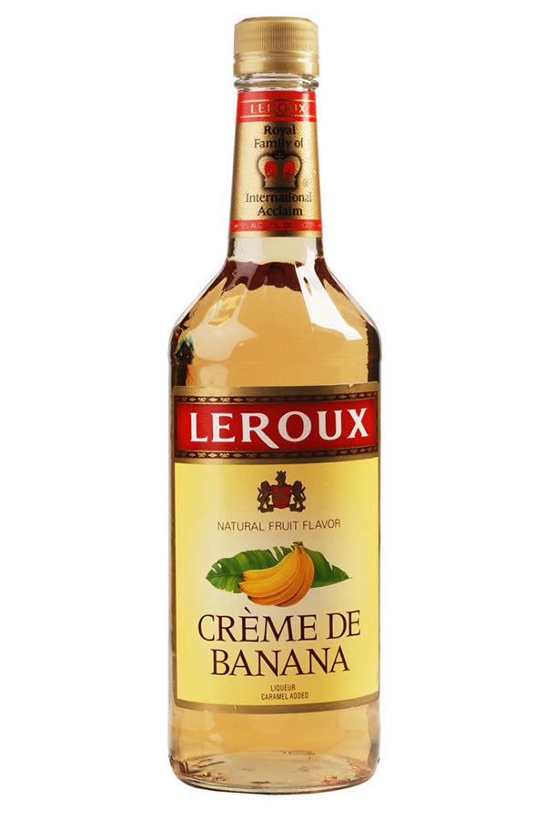Leroux Creme de Banana 750ML | Kosher Banana Liqueur – The Liquor Barn