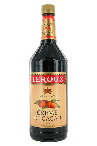 Leroux Creme de Cacao 750ML | Classic Chocolate Liqueur – The