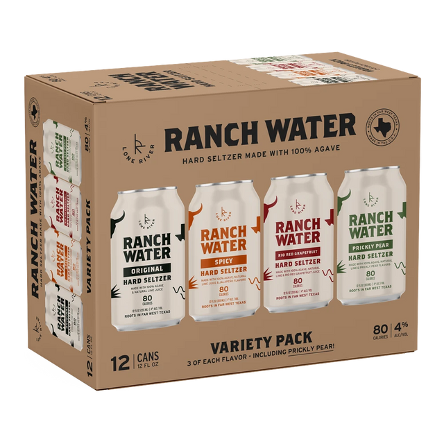 Lone River Ranch Water Variety 12Pk bottle | Buy at Liquor Barn