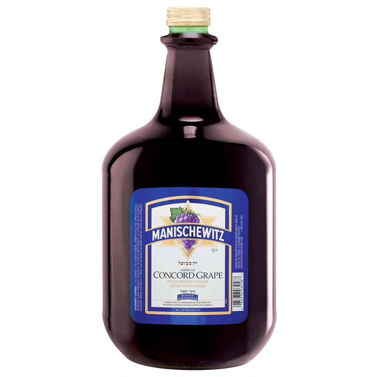 Manischewitz Concord 3L bottle | Buy at Liquor Barn