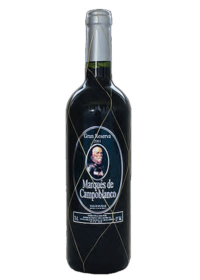 Marques de Campoblanco Gran Reserva - Tempranillo | Shop Online at The Liquor Barn