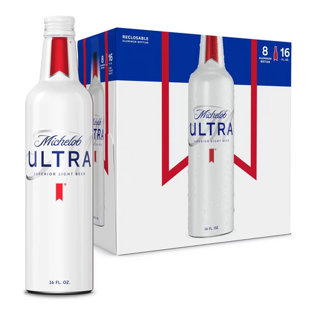 Michelob Ultra 8Pk 16OZ Aluminum bottle | Buy at Liquor Barn