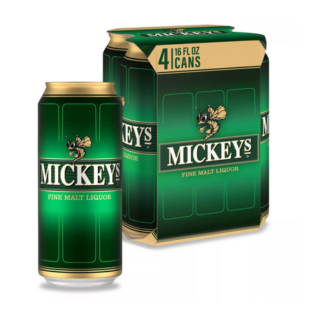 Mickey's Malt 4Pk bottle | Buy at Liquor Barn