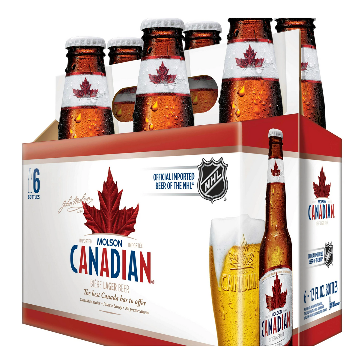 Molson Canadian 6Pk bottle | Buy at Liquor Barn