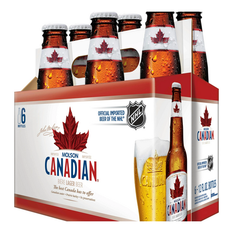 Molson Canadian 6Pk bottle | Buy at Liquor Barn