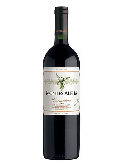 Montes Alpha Carmenere 750ml | Colchagua Valley Chile – The Liquor