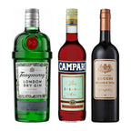 Negroni Kit: Tanqueray gin, Campari and Cocchi Vermouth di Torino