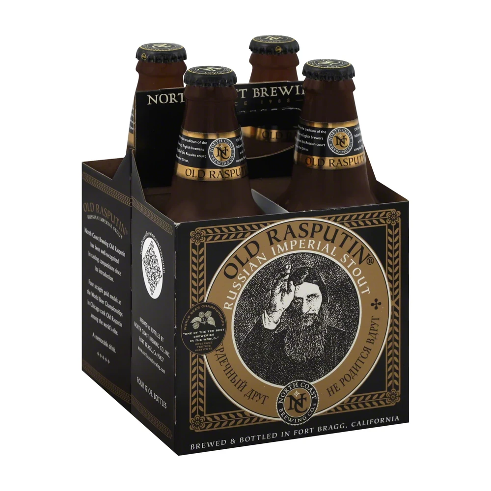 North Coast Old Rasputin 4Pk bottle | Buy at Liquor Barn