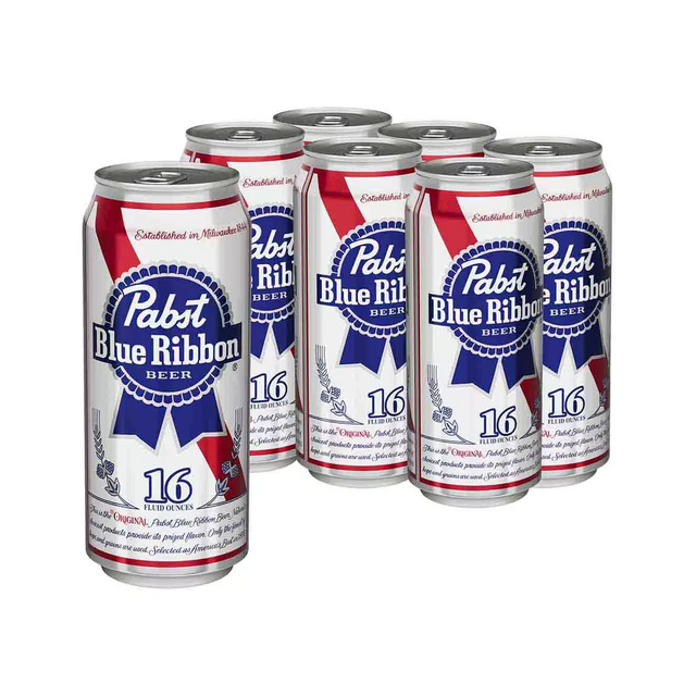 Pabst Blue Ribbon 6Pk 16OZ Cans bottle | Buy at Liquor Barn