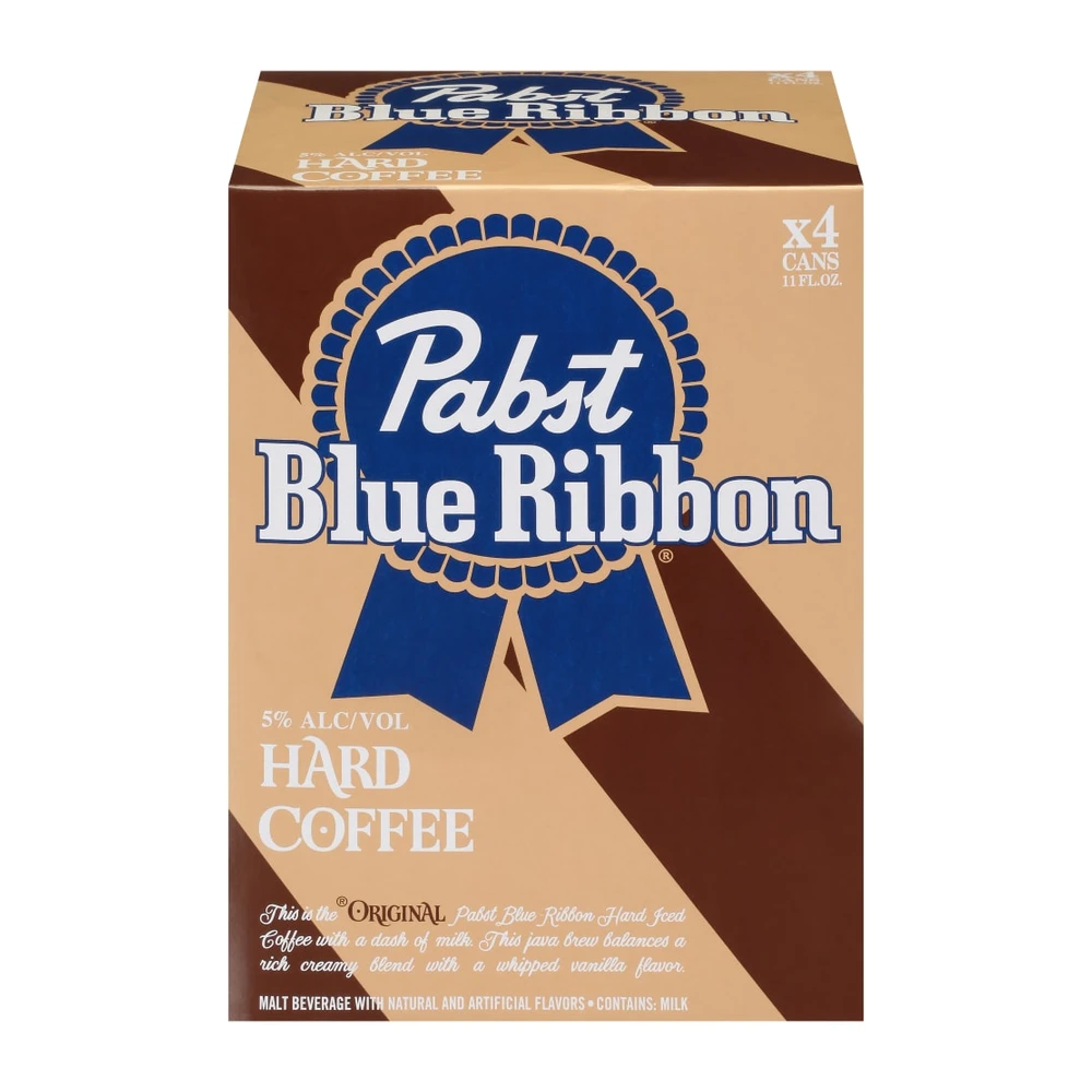 Pabst Blue Ribbon Hard Coffee 4Pk bottle | Buy at Liquor Barn