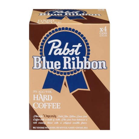 Pabst Blue Ribbon Hard Coffee 4Pk bottle | Buy at Liquor Barn