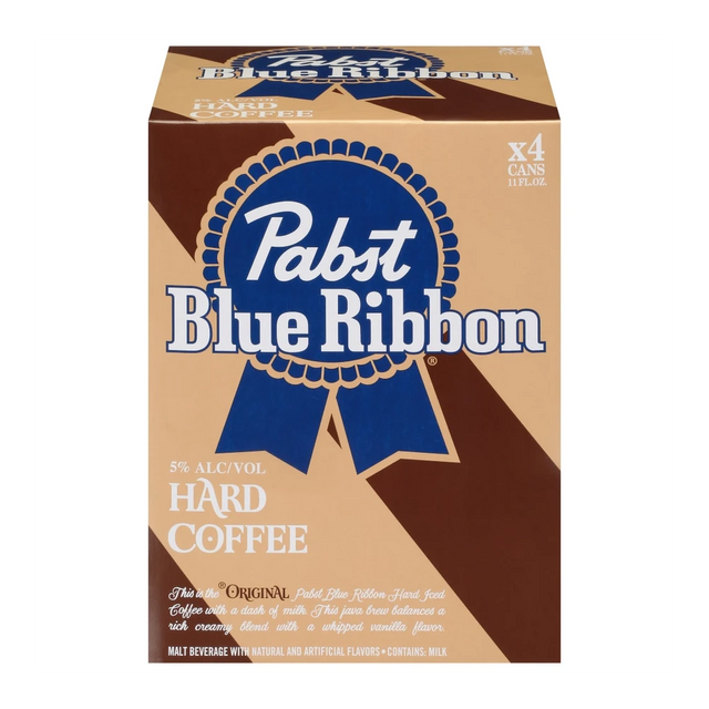 Pabst Blue Ribbon Hard Coffee 4Pk bottle | Buy at Liquor Barn