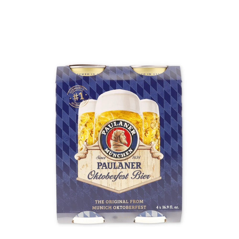 Paulaner Oktoberfest 4Pk bottle | Buy at Liquor Barn