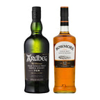 Peated Scotch Duo: Ardbeg 10 and Bowmore 12