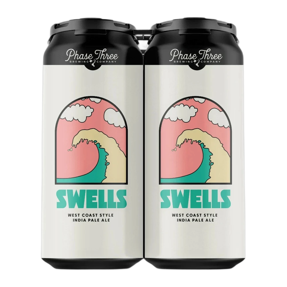 Phase Three Mini Swells 4PK bottle | Buy at Liquor Barn