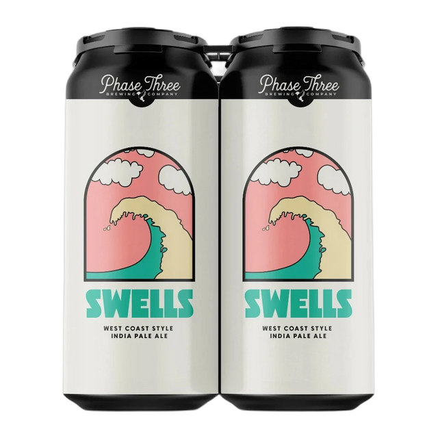 Phase Three Mini Swells 4PK bottle | Buy at Liquor Barn