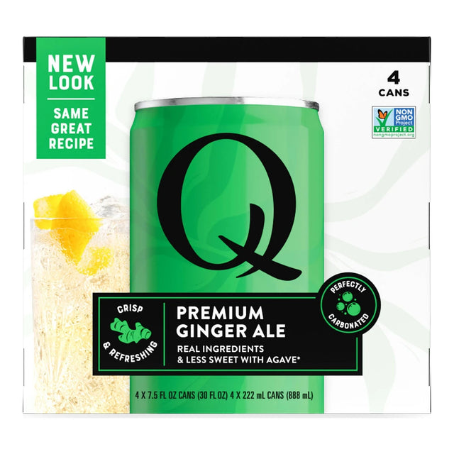 Q Mixers Ginger Ale 4Pk Cans | Buy at Liquor Barn