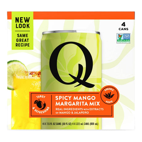 Q Mixers Spicy Mango Margarita Mix 4PK Cans | Buy at Liquor Barn