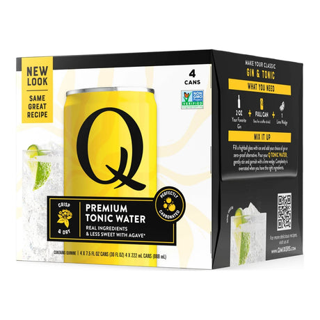 Q Mixers Tonic Water 4Pk Cans | Buy at Liquor Barn