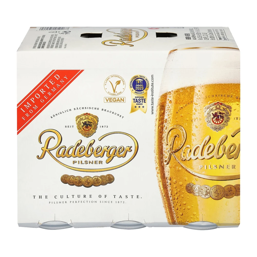 Radeberger Pilsner 6Pk Cans bottle | Buy at Liquor Barn