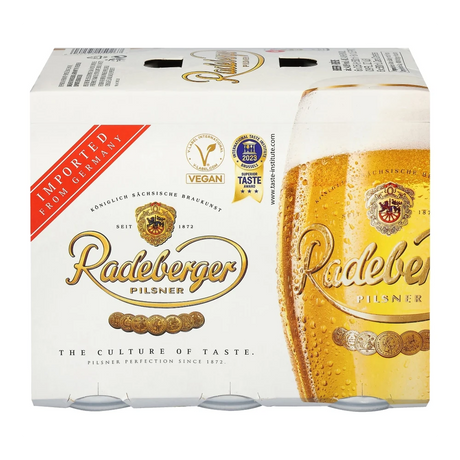 Radeberger Pilsner 6Pk Cans bottle | Buy at Liquor Barn
