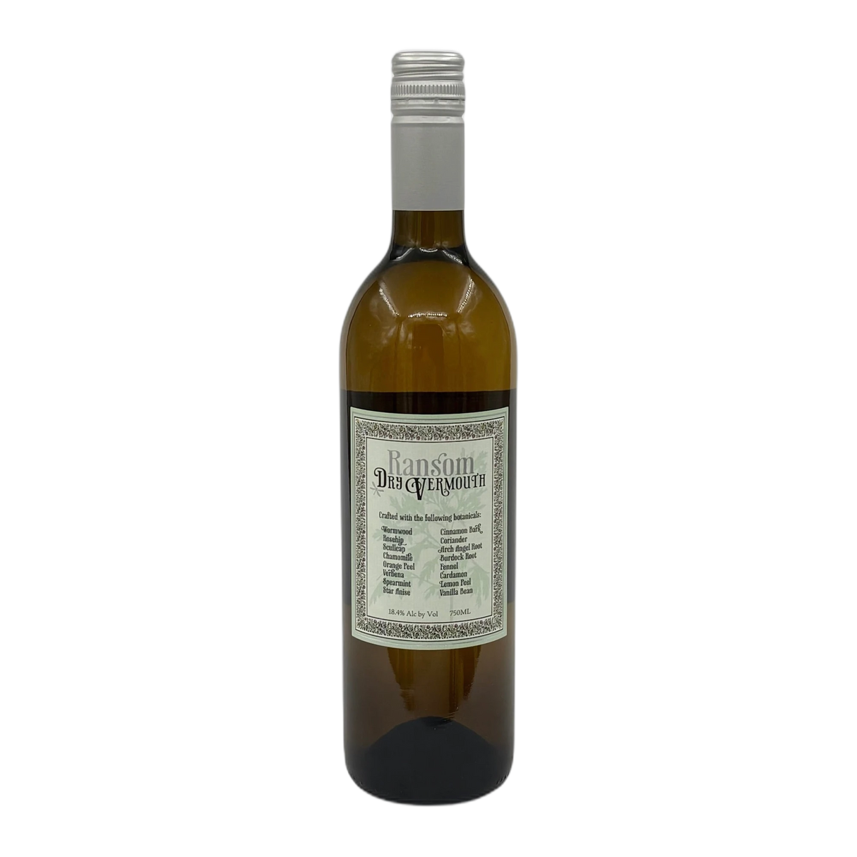 Ransom Dry Vermouth 750ML bottle | Buy at Liquor Barn