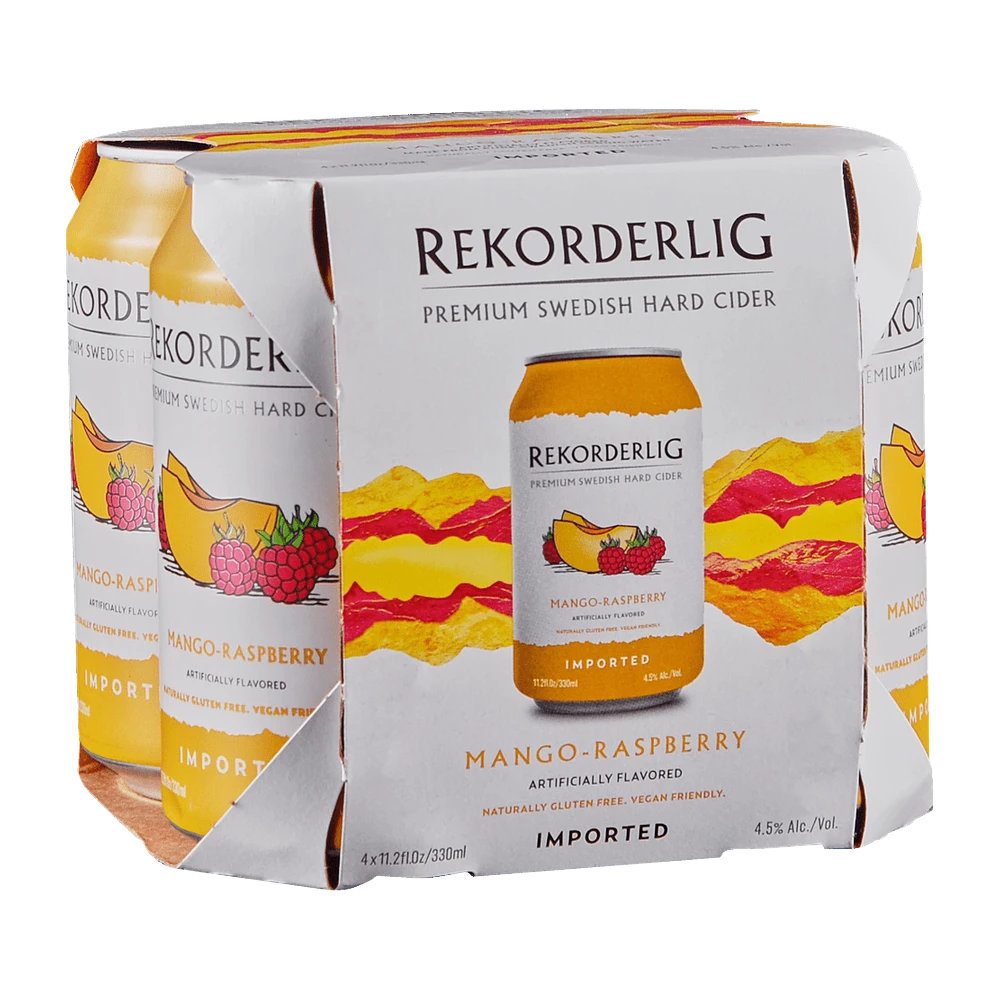 Rekorderlig Mango Raspberry 4Pk bottle | Buy at Liquor Barn