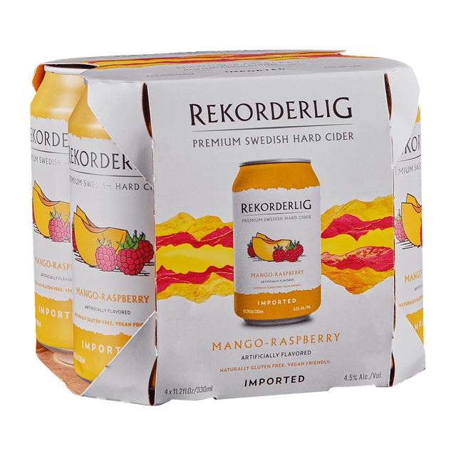 Rekorderlig Mango Raspberry 4Pk bottle | Buy at Liquor Barn