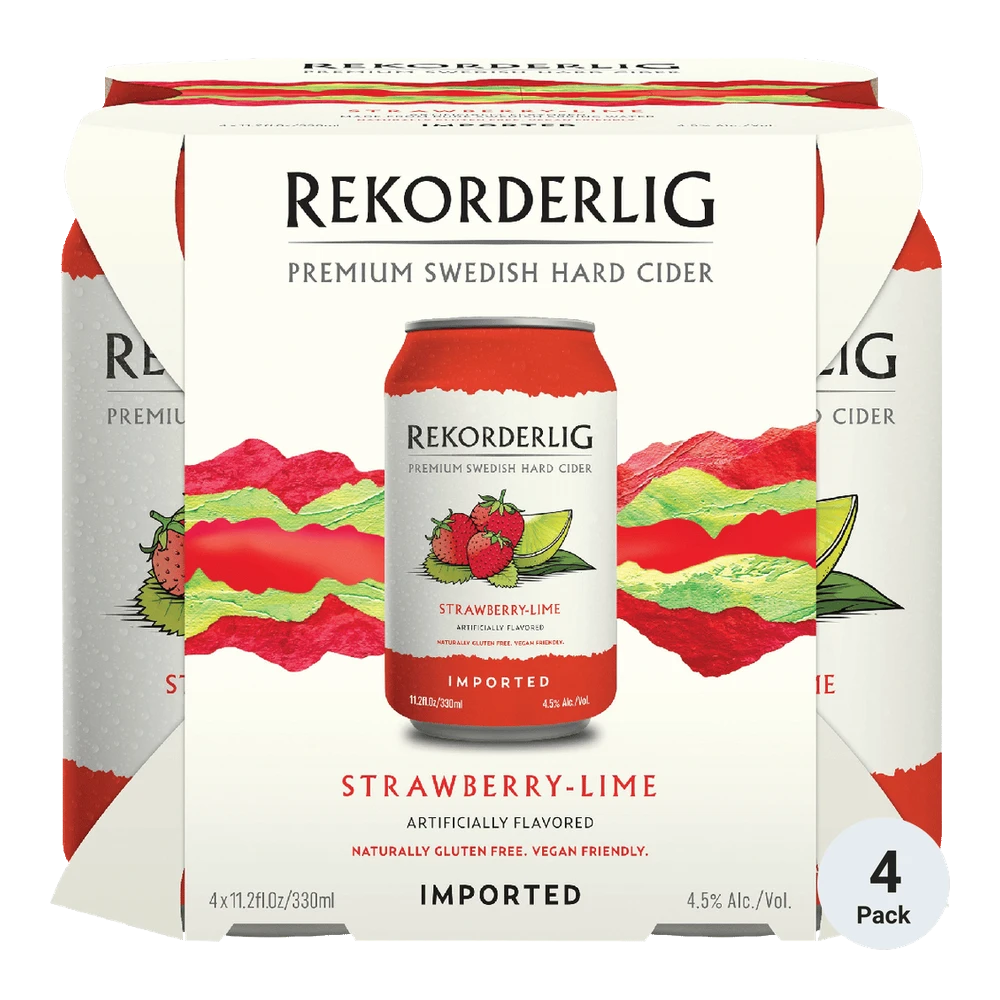 Rekorderlig Strawberry Lime 4Pk bottle | Buy at Liquor Barn