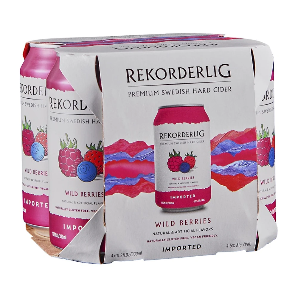Rekorderlig Wild Berry 4Pk bottle | Buy at Liquor Barn