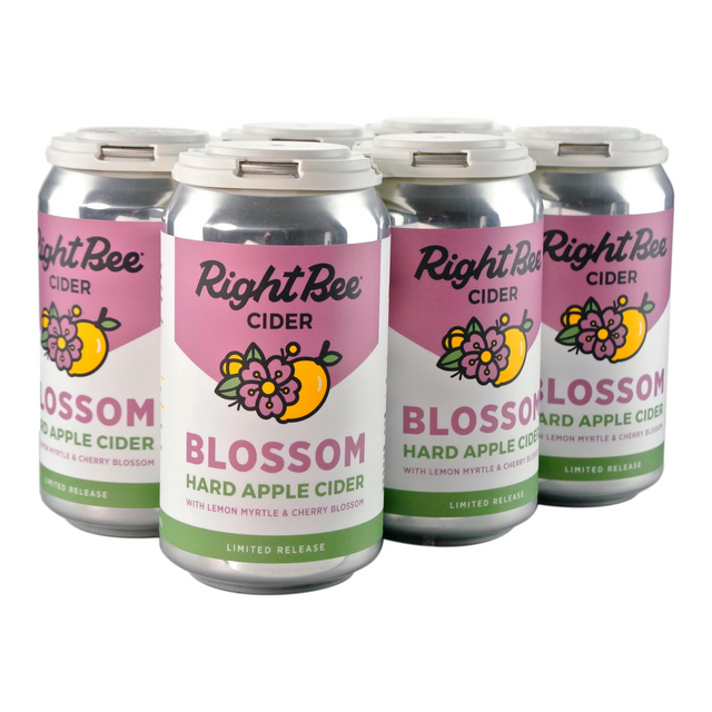 Right Bee Blossom Cider 6Pk bottle | Buy at Liquor Barn