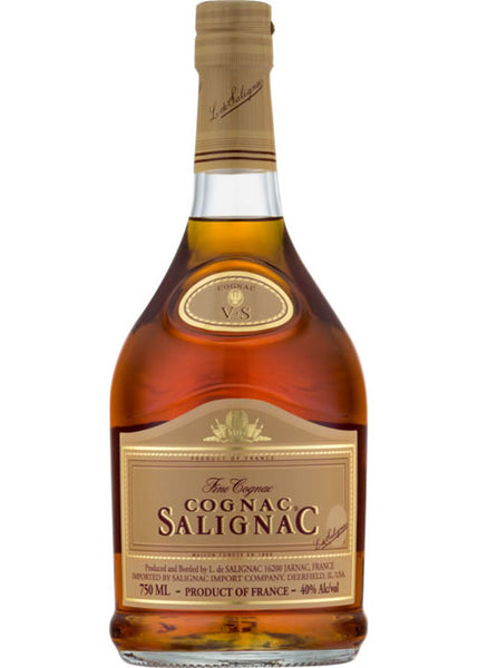 Salignac VS Cognac 750ML | Pre-Aged Blend from Jarnac – The Liquor