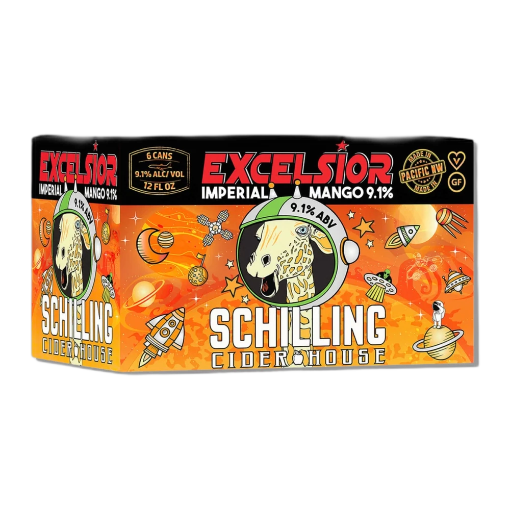 Schilling Excelsior Mango Cider 6Pk bottle | Buy at Liquor Barn
