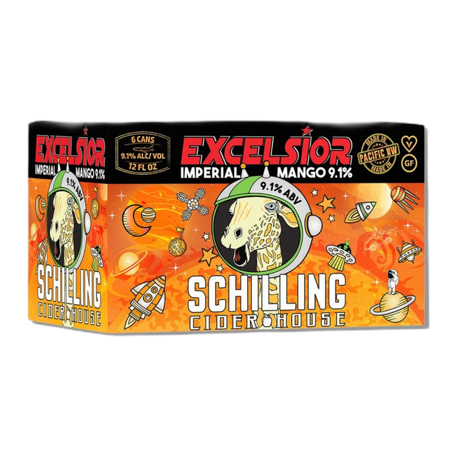Schilling Excelsior Mango Cider 6Pk bottle | Buy at Liquor Barn