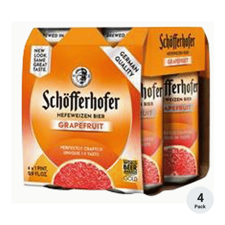 Schofferhofer Grapefruit 4Pk Cans bottle | Buy at Liquor Barn