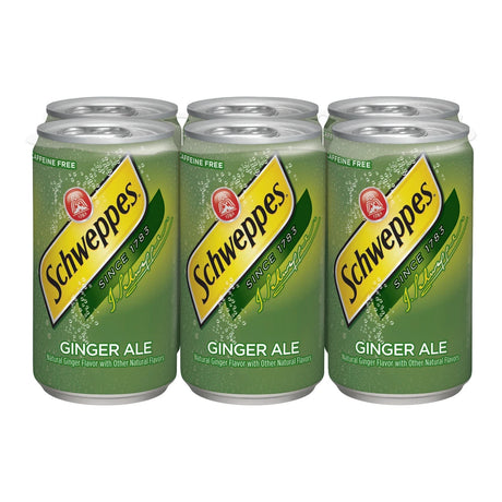 Schweppes Ginger Ale 7.5oz 6Pk Cans | Buy at Liquor Barn