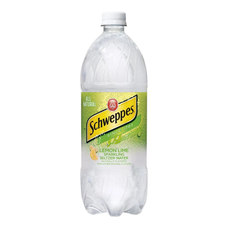 Schweppes Lemon Seltzer Water 1L bottle | Buy at Liquor Barn